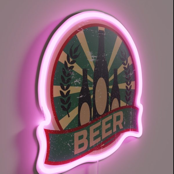 Beer Propaganda RGB Neon Sign