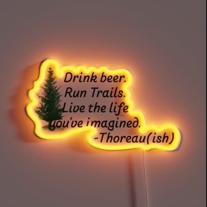 Beer Run Live RGB Neon Sign