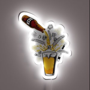 Beer Universe RGB Neon Sign