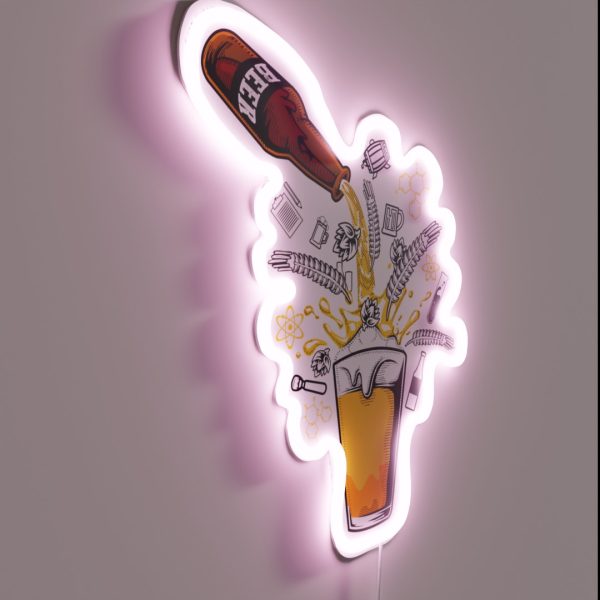 Beer Universe RGB Neon Sign
