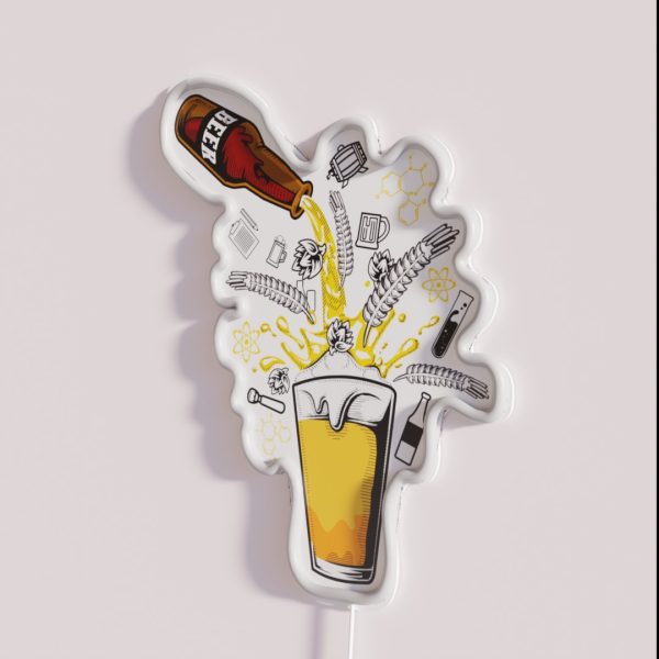 Beer Universe RGB Neon Sign