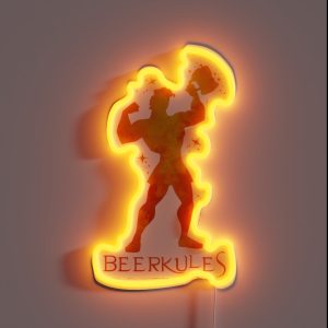 Beerkules RGB Neon Sign