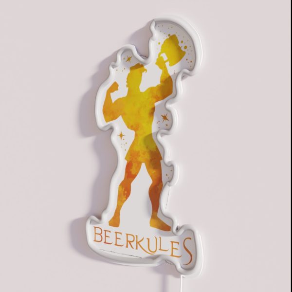 Beerkules RGB Neon Sign