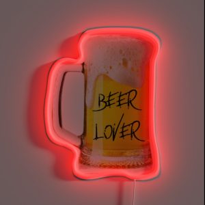 Beerlover RGB Neon Sign