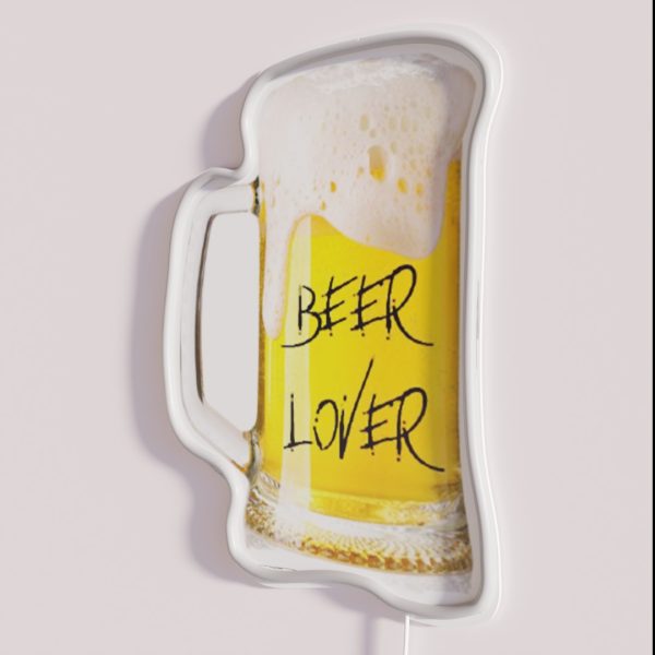 Beerlover RGB Neon Sign