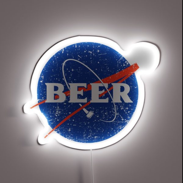 Beers In Space RGB Neon Sign