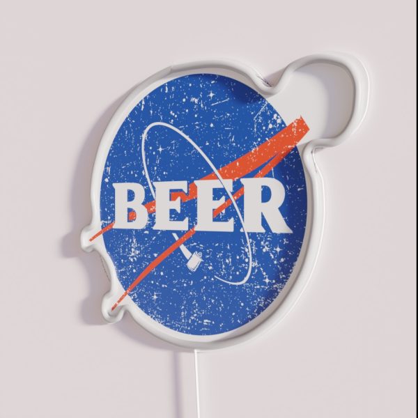 Beers In Space RGB Neon Sign