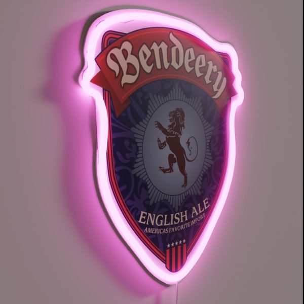 Bendeery English Ale RGB Neon Sign