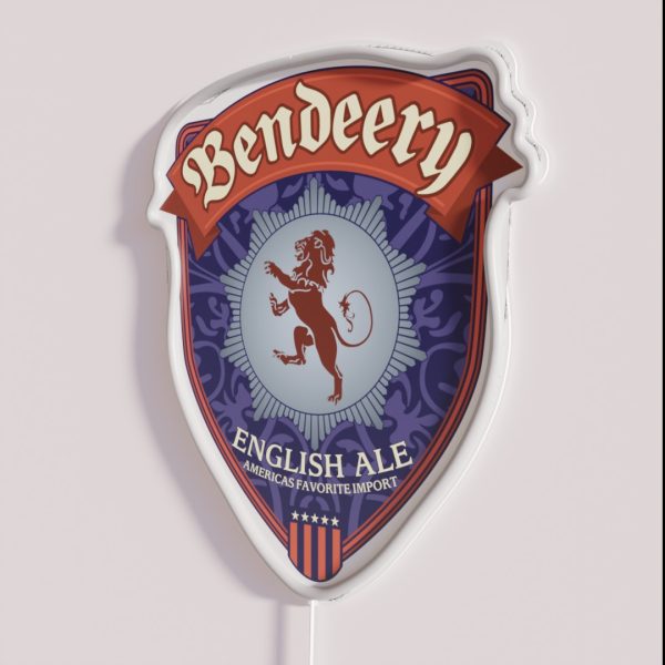 Bendeery English Ale RGB Neon Sign