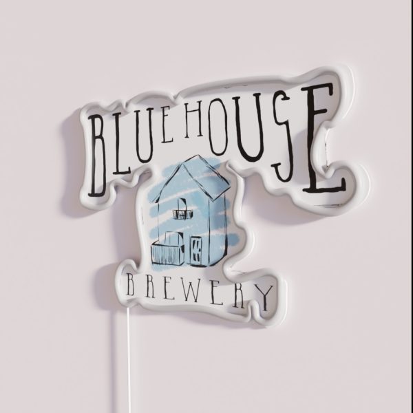 Blue House Brewery RGB Neon Sign