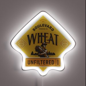 Boulevard Unfiltered Wheat Beer RGB Neon Sign