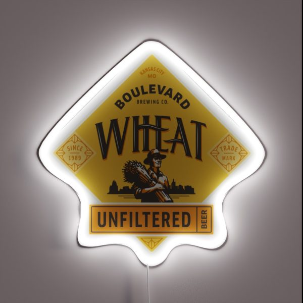 Boulevard Unfiltered Wheat Beer RGB Neon Sign