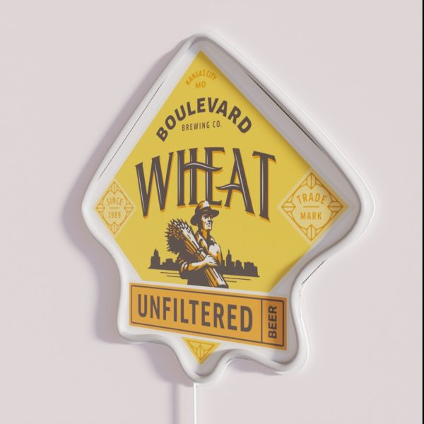 Boulevard Unfiltered Wheat Beer RGB Neon Sign