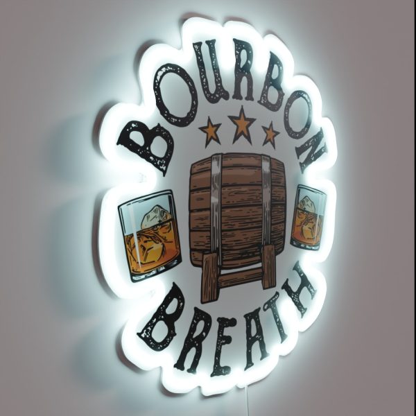 Bourbon Breath RGB Neon Sign