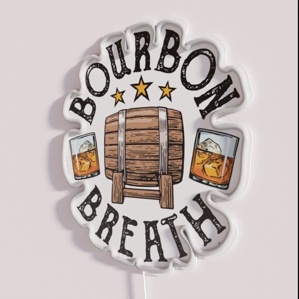 Bourbon Breath RGB Neon Sign