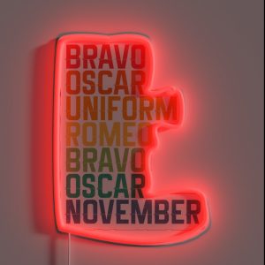 Bourbon Secret Code RGB Neon Sign