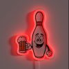 RGB Neon Sign: Bowling Drink Beer Themed Party Decorations Illumination