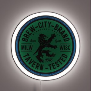 Brew City Brand RGB Neon Sign