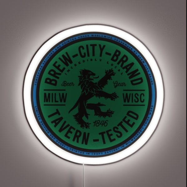 Brew City Brand RGB Neon Sign