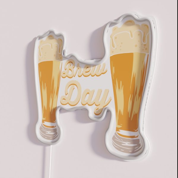 Brew Day Homebrewers And Beer Makers RGB Neon Sign