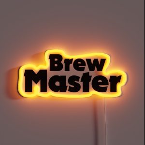 Brew Master RGB Neon Sign