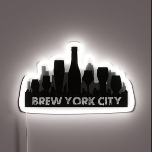 Brew York City RGB Neon Sign