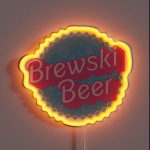 Brewski Beer RGB Neon Sign