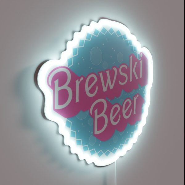 Brewski Beer RGB Neon Sign