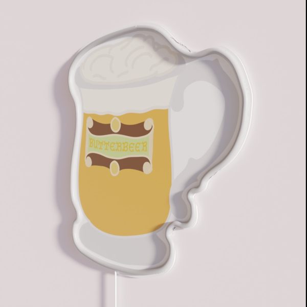 Butterbeer Butter Beer Magical Drink RGB Neon Sign