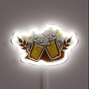 Cheers Lets Drink RGB Neon Sign