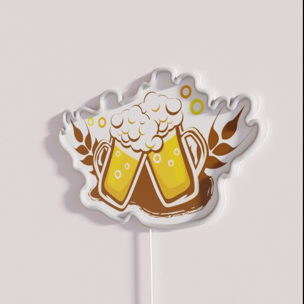 Cheers Lets Drink RGB Neon Sign