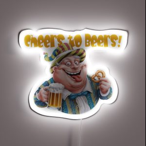 Cheers To Beers RGB Neon Sign