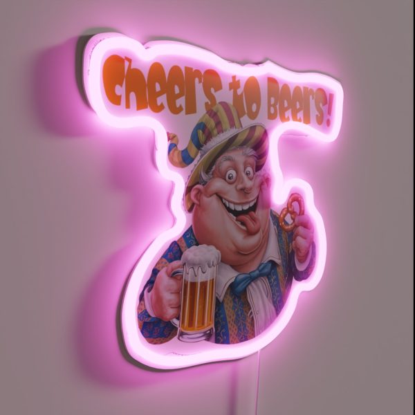 Cheers To Beers RGB Neon Sign