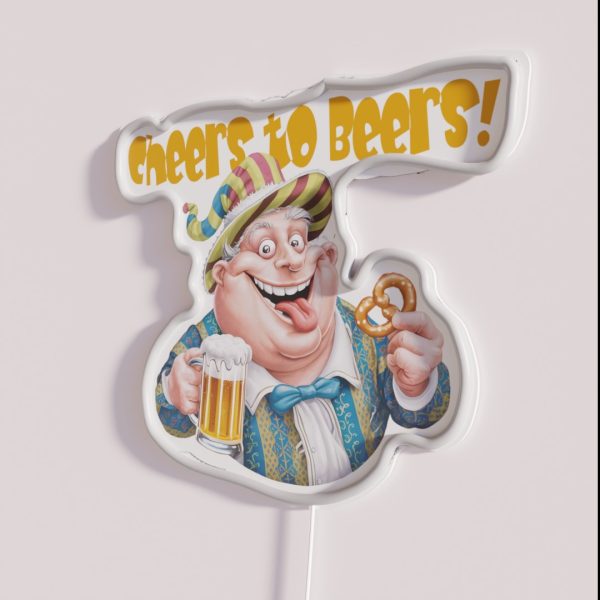 Cheers To Beers RGB Neon Sign