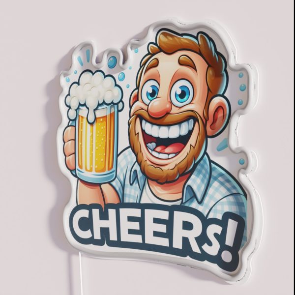 Cheers To Beers RGB Neon Sign