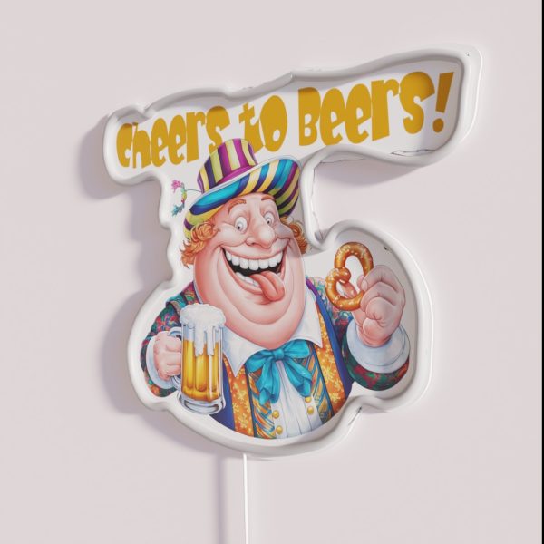 Cheers To Beers RGB Neon Sign