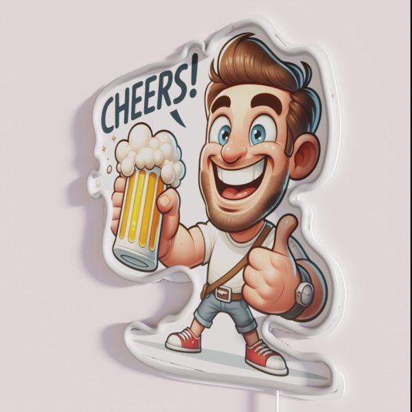 Cheers To Beers RGB Neon Sign