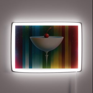 Cherry Martini RGB Neon Sign