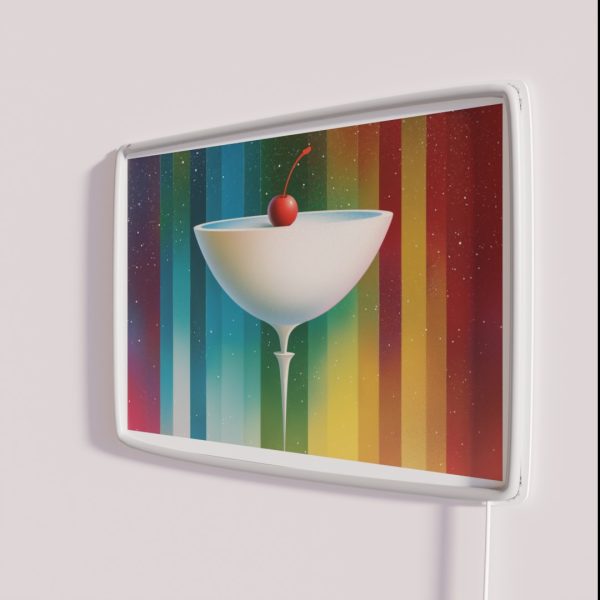 Cherry Martini RGB Neon Sign