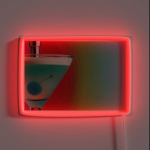 Cherry Martini RGB Neon Sign