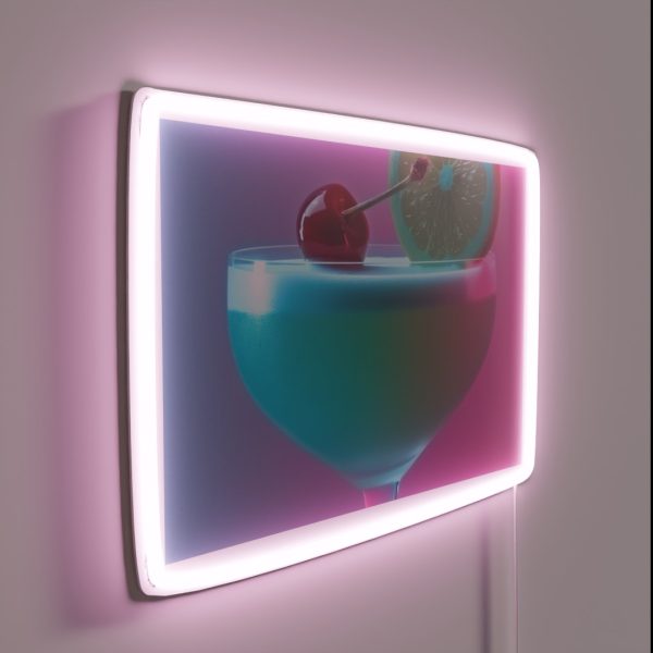 Cherry Martini RGB Neon Sign
