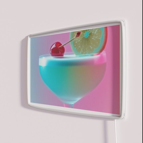 Cherry Martini RGB Neon Sign