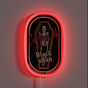 Coffin Ale TM Tee RGB Neon Sign