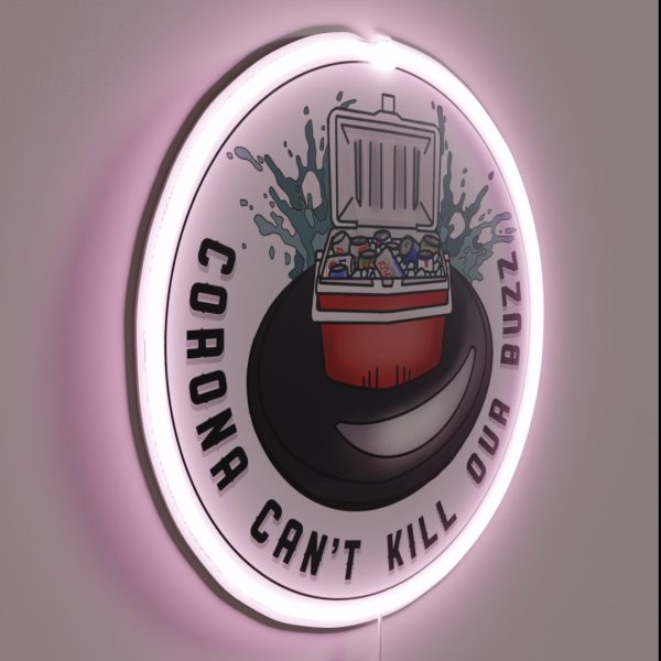 Corona Buzz RGB Neon Sign