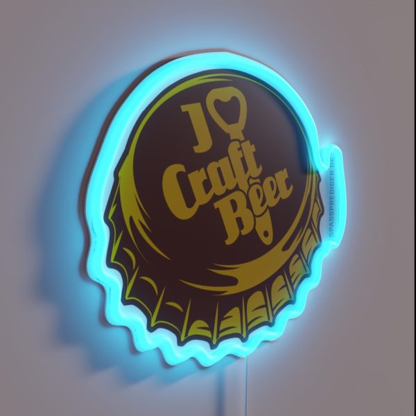 Craft Beer Design For Beer Lovers RGB Neon Sign