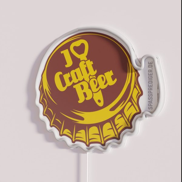 Craft Beer Design For Beer Lovers RGB Neon Sign