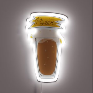 Craft Beer Mug Oktoberfest Beer Oktoberfest RGB Neon Sign