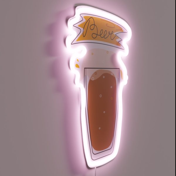 Craft Beer Mug Oktoberfest Beer Oktoberfest RGB Neon Sign