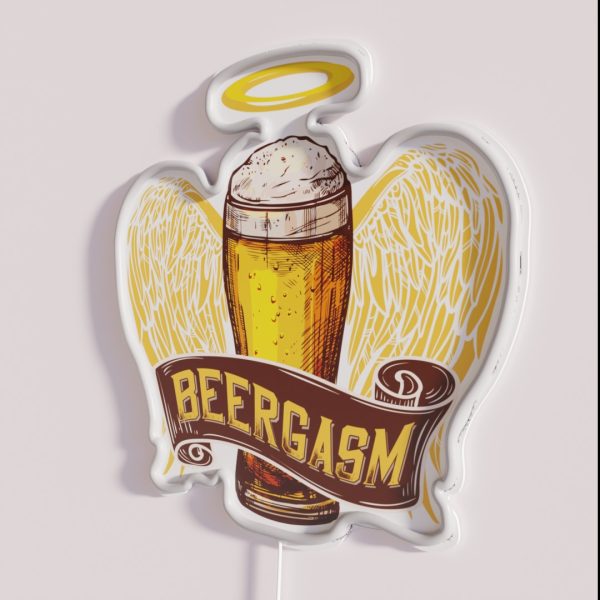Craft Beergasm Craft Beer Brewing RGB Neon Sign