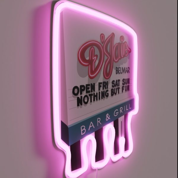D Jais RGB Neon Sign